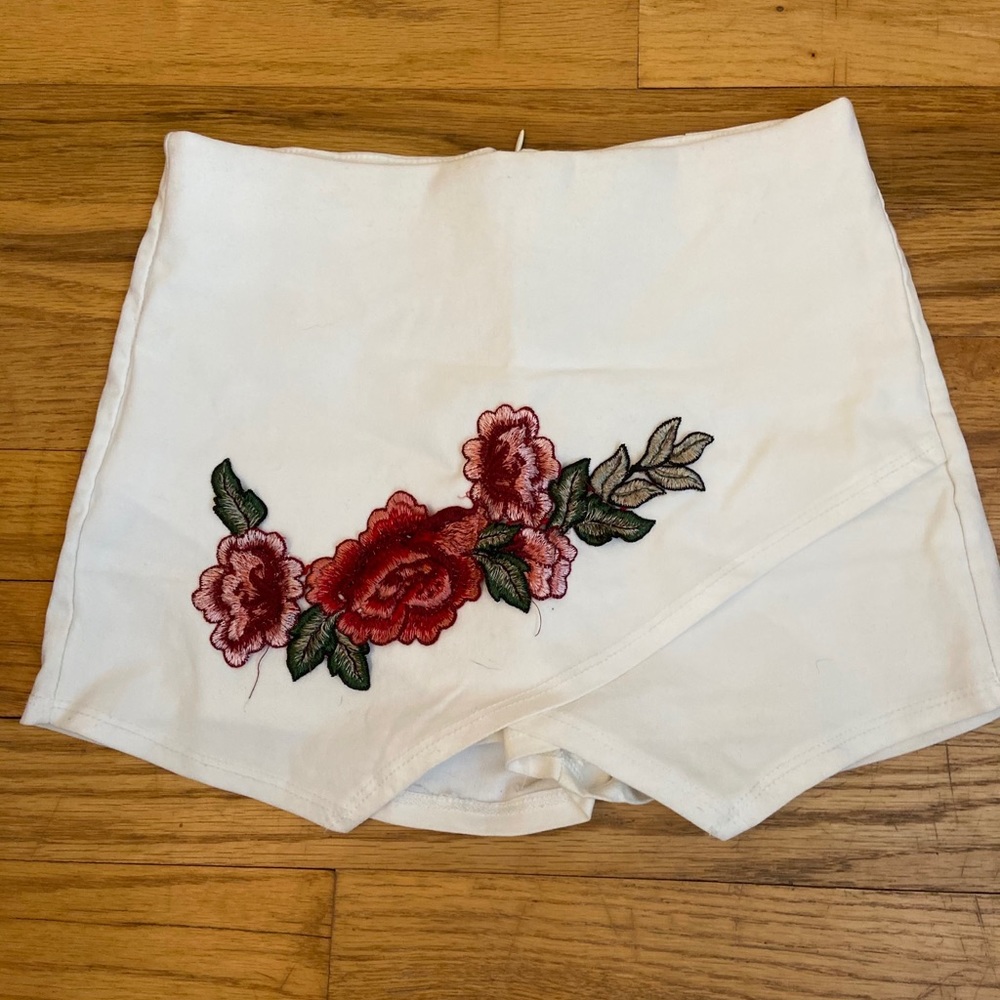 White skort